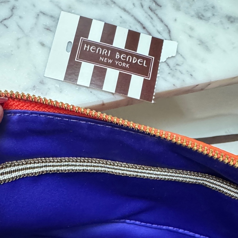 henri bendel Jetsetter Mini Crossbody with Gold Accents Pristine - Picture 12 of 15